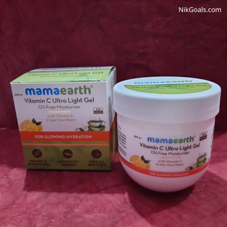 Mamaearth Vitamin C Ultra Light Gel Review